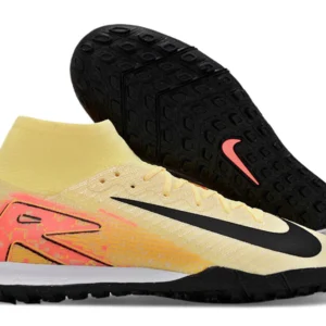 Chuteira Society NIke Mercurial Superfly 10 Air Zoom Ultra Pro TF - Laranja/Preta