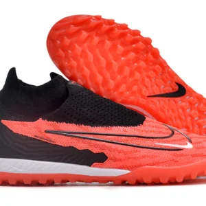 Nike Gripknit Phantom GX Elite Dynamic Fit TF - Preta/Laranja