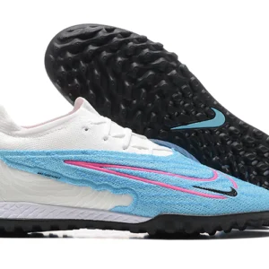 Nike Gripknit Phantom GX Elite TF - Branca/Azul/Rosa