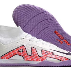 Nike Mercurial Air Zoom Superfly 9 IC - Branca/Lilás/Laranja