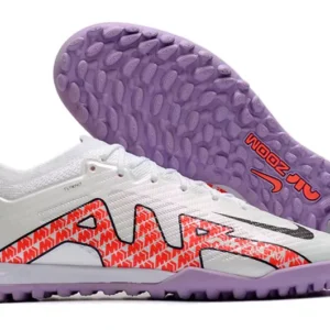 Nike Mercurial Air Zoom Vapor 15 TF - Branca/Lilás/Laranja