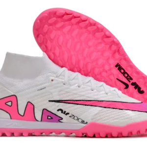 Nike Mercurial Superfly Air Zoom 9 TF - Branca/Rosa