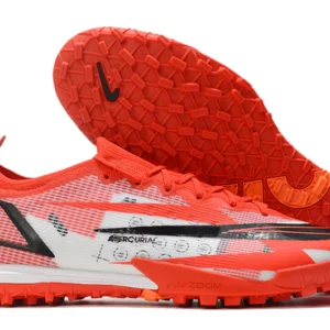 Nike Mercurial Vapor 14 Elite TF - Laranja/Branca/Preta