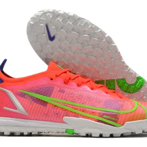 Nike Mercurial Vapor 14 Elite TF - Laranja/Verde