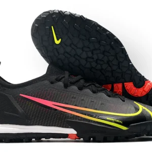 Nike Mercurial Vapor 14 Elite TF - Preta/Amarela/Laranja