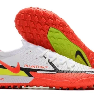 Nike Phantom GT2 TF - Branca/Laranja/Verde