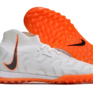 Nike Phantom Luna Elite TF - Branca/Preta/Laranja