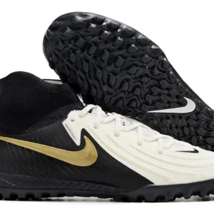 Nike Phantom Luna II TF - Preta/Branca/Dourada