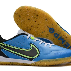 Nike Tiempo Legend 9 Elite IC - Azul/Preta/Verde