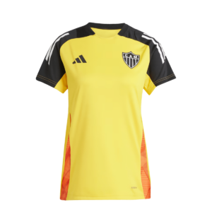 Camisa Atlético Mineiro (Treino) - Amarela 2025/2026 – Versão Feminina
