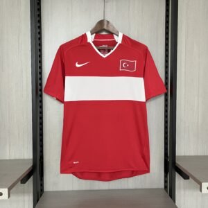 Camisa I da Turquia Home (Vermelha) 2008 – Versão Retrô