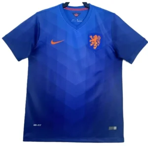 Camisa II da Holanda Azul Away 2014 – Versão Retrô