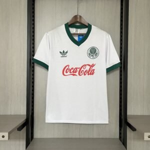 Camisa II do Palmeiras Away (Branca) 1989 – Versão Retrô