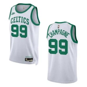 Regata NBA Boston Celtics Association Edition Swingman 2022/23 Justin Champagnie 99 - Branca