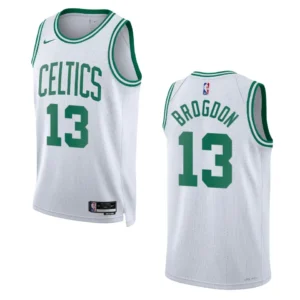Regata NBA Boston Celtics Association Edition Swingman 2022/23 Malcolm Brogdon 13 - Branca