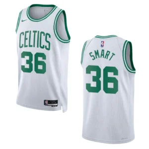 Regata NBA Boston Celtics Association Edition Swingman 2022/23 Marcus Smart 36 - Branca