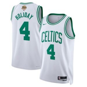 Regata NBA Boston Celtics Association Edition Swingman Jersey Jrue Holiday 4 - Branca