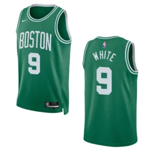 Regata NBA Boston Celtics Ícon Edition Swingman 2022/23 Derrick White 9 - Verde