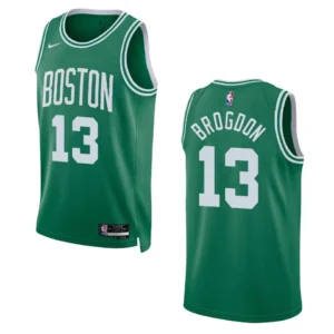 Regata NBA Boston Celtics Ícon Edition Swingman 2022/23 Malcolm Brogdon 13 - Verde