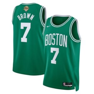 Regata NBA Boston Celtics Ícon Edition Swingman Jaylen Brown 7 - Verde