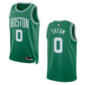 Regata NBA Boston Celtics Ícon Edition Swingman 2022/23 Jayson Tatum 0 - Verde