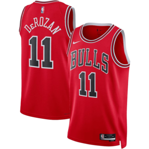 Regata NBA Chicago Bulls Icon Edition DeMar DeRozan 11 - Vermelha
