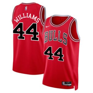 Regata NBA Chicago Bulls Icon Edition Patrick Williams 44 - Vermelha