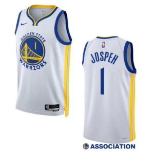 Regata NBA Golden State Warriors Association Edition 2022/23 Swingman Cory Joseph 1 - Branca