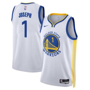 Regata NBA Golden State Warriors Association Edition Swingman Cory Joseph 1 - Branca