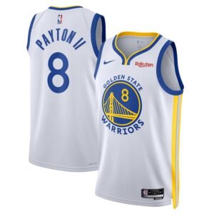 Regata NBA Golden State Warriors Association Edition Swingman Gary Payton II 8 - Branca