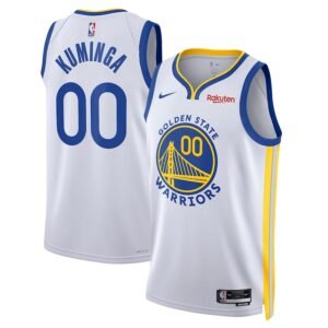 Regata NBA Golden State Warriors Association Edition Swingman Jonathan Kuminga 00 - Branca
