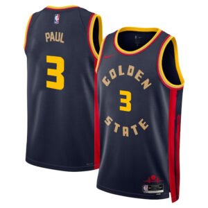 Regata NBA Golden State Warriors City Edition Swingman Chris Paul 3 - Azul