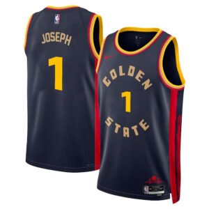 Regata NBA Golden State Warriors City Edition Swingman Cory Joseph 1 - Azul