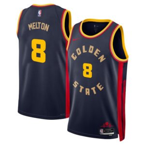 Regata NBA Golden State Warriors City Edition Swingman De'Anthony Melton 8 - Azul