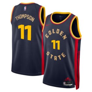 Regata NBA Golden State Warriors City Edition Swingman Klay Thompson 11 - Azul