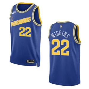 Regata NBA Golden State Warriors Classic Edition Andrew Wiggins 22 - Azul