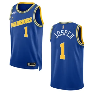Regata NBA Golden State Warriors Classic Edition Cory Joseph 1 - Azul