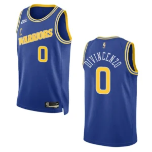 Regata NBA Golden State Warriors Classic Edition Donte DiVincenzo 0 - Azul
