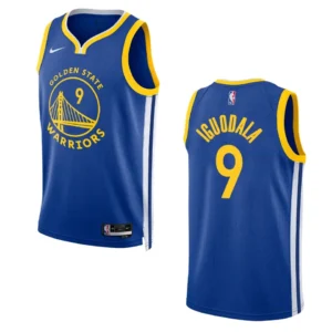 Regata NBA Golden State Warriors Icon Edition Swingman 2022/23 Andre Iguodala 9 - Azul