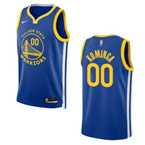 Regata NBA Golden State Warriors Icon Edition Swingman 2022/23 Jonathan Kuminga 00 - Azul