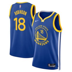 Regata NBA Golden State Warriors Icon Edition Swingman Jerome Robinson 18 - Azul