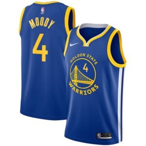 Regata NBA Golden State Warriors Icon Edition Swingman  Moses Moody 4 - Azul