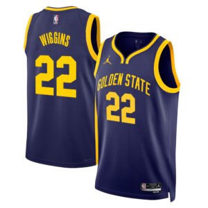 Regata NBA Golden State Warriors Statement Edition Andrew Wiggins 22 - Azul