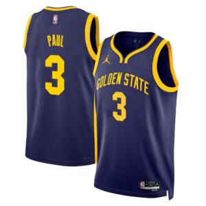 Regata NBA Golden State Warriors Statement Edition Chris Paul 3 - Azul