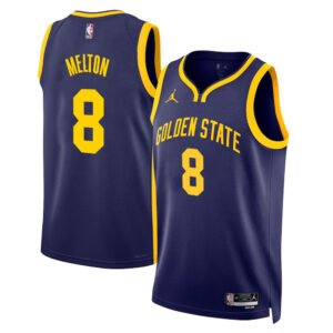Regata NBA Golden State Warriors Statement Edition Reece Beekman 8 - Azul