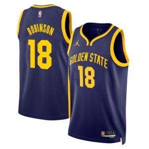 Regata NBA Golden State Warriors Statement Edition Jerome Robinson 18 - Azul
