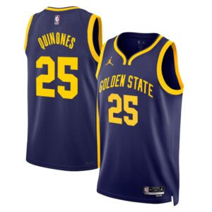 Regata NBA Golden State Warriors Statement Edition Lester Quinones 25 - Azul
