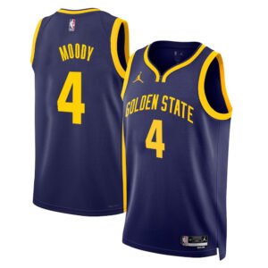 Regata NBA Golden State Warriors Statement Edition Moses Moody 4 - Azul