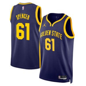 Regata NBA Golden State Warriors Statement Edition  Pat Spencer 61 - Azul