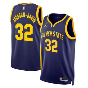 Regata NBA Golden State Warriors Statement Edition Trayce Jackson-Davis 32 - Azul